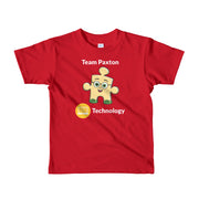 Team Paxton Technology Short Sleeve Kids T-shirt (Ages 2-6 years old)
